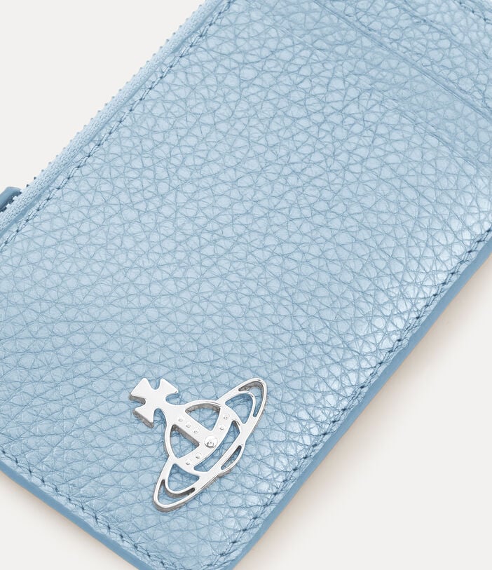 Vivienne Westwood GRAIN LEATHER ZIP CARD HOLDER